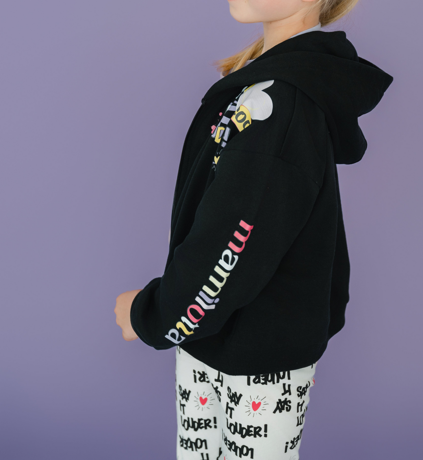 Chloe Cool - Kapuzenjacke Schwarz