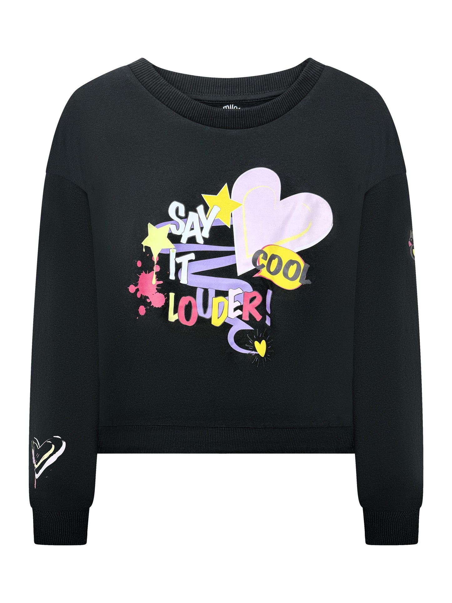 Luna Love- Sweater Schwarz