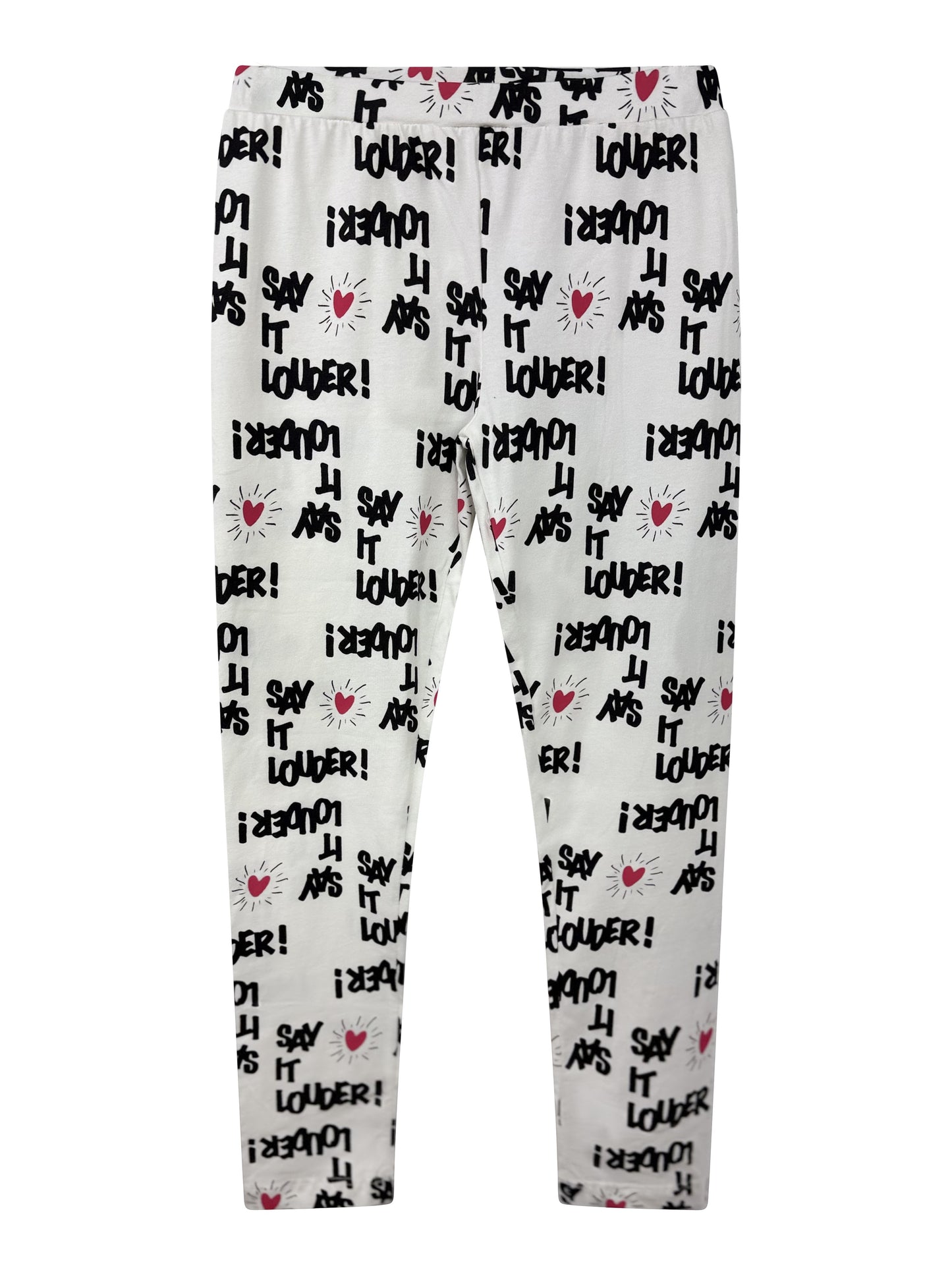 Lea Luxe - Legging Natur Weiß