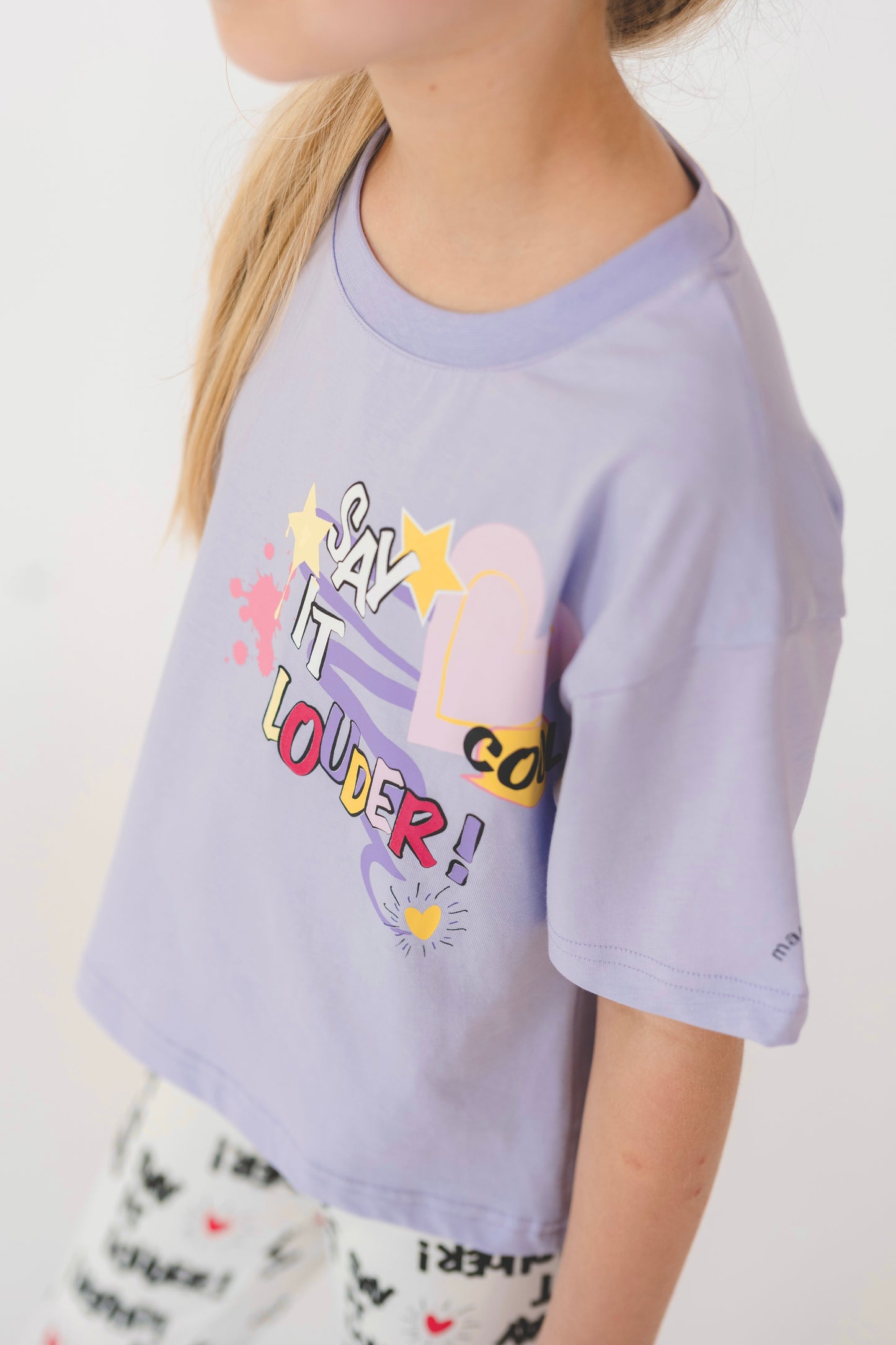 Ava Adventure T-Shirt Pastel Lilac