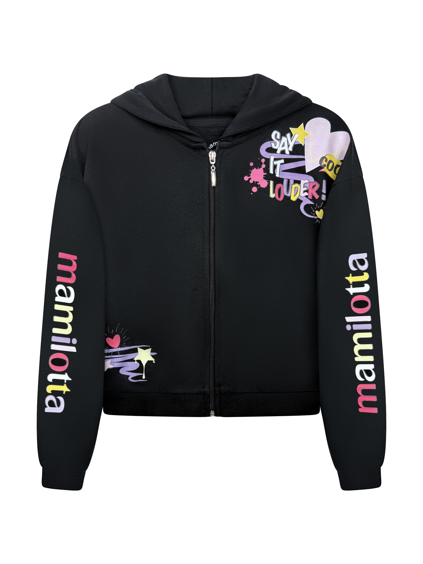 Chloe Cool - Kapuzenjacke Schwarz