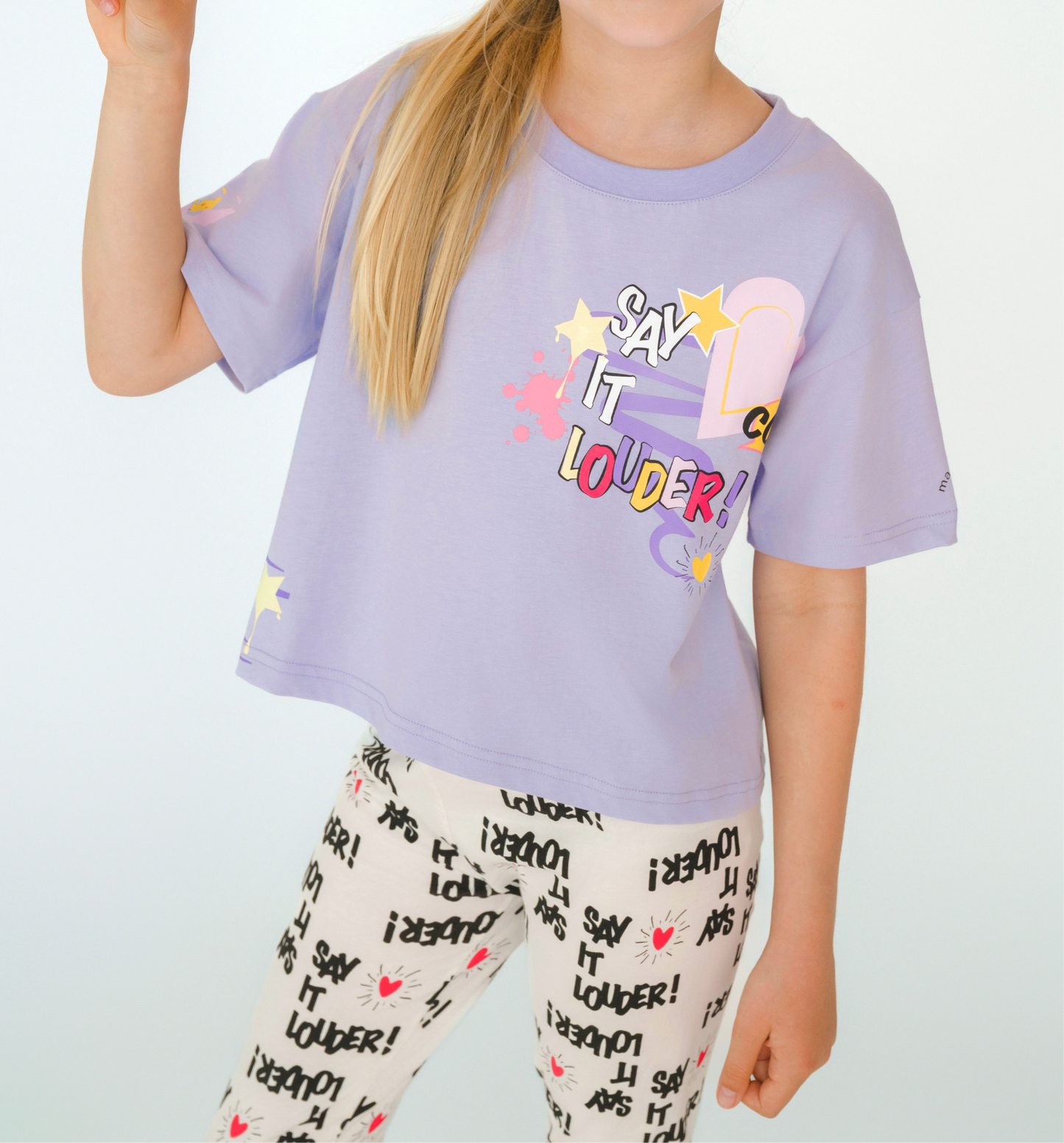 Ava Adventure T-Shirt Pastel Lilac