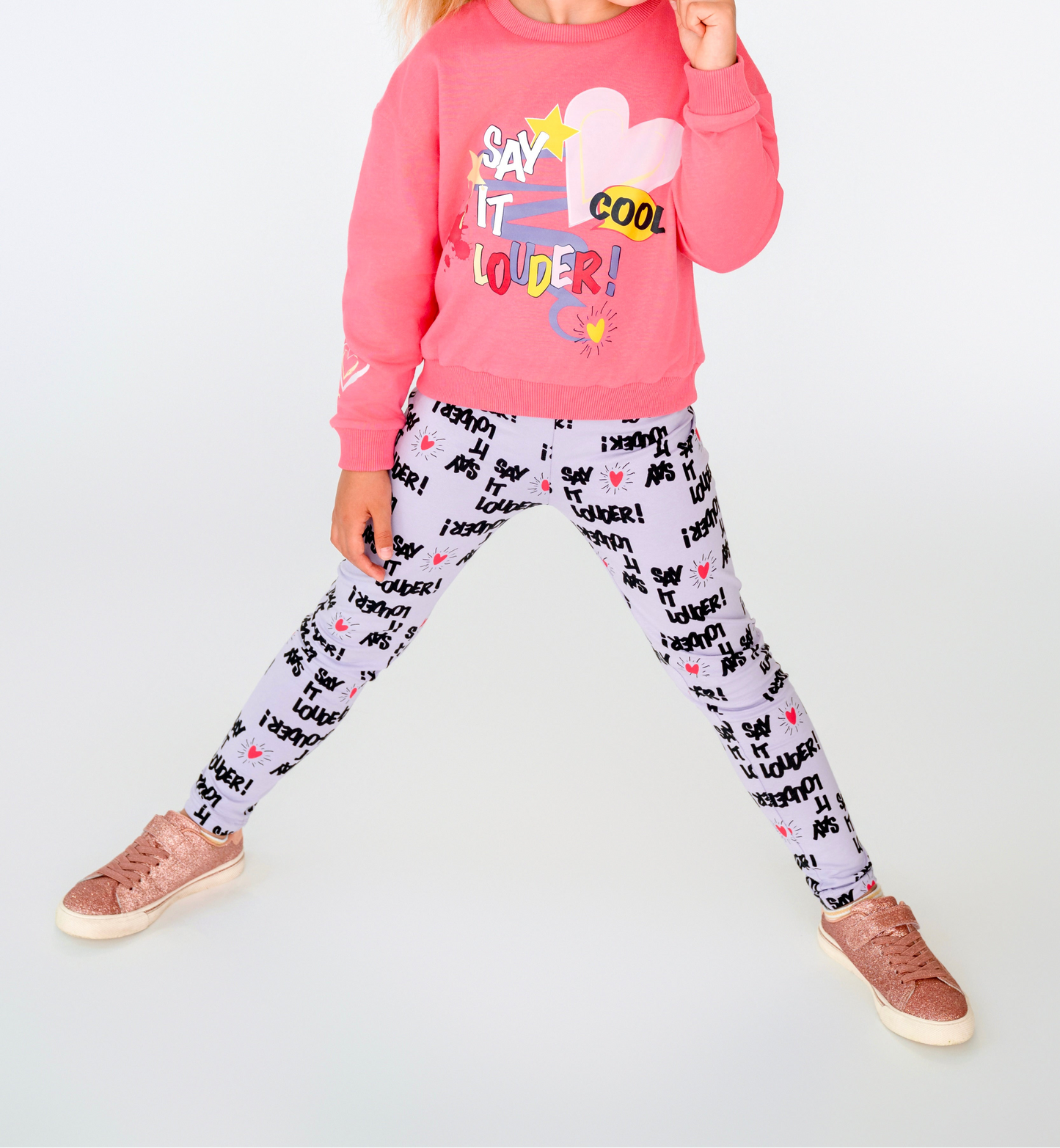 Lea Luxe Legging Pastel Lilac