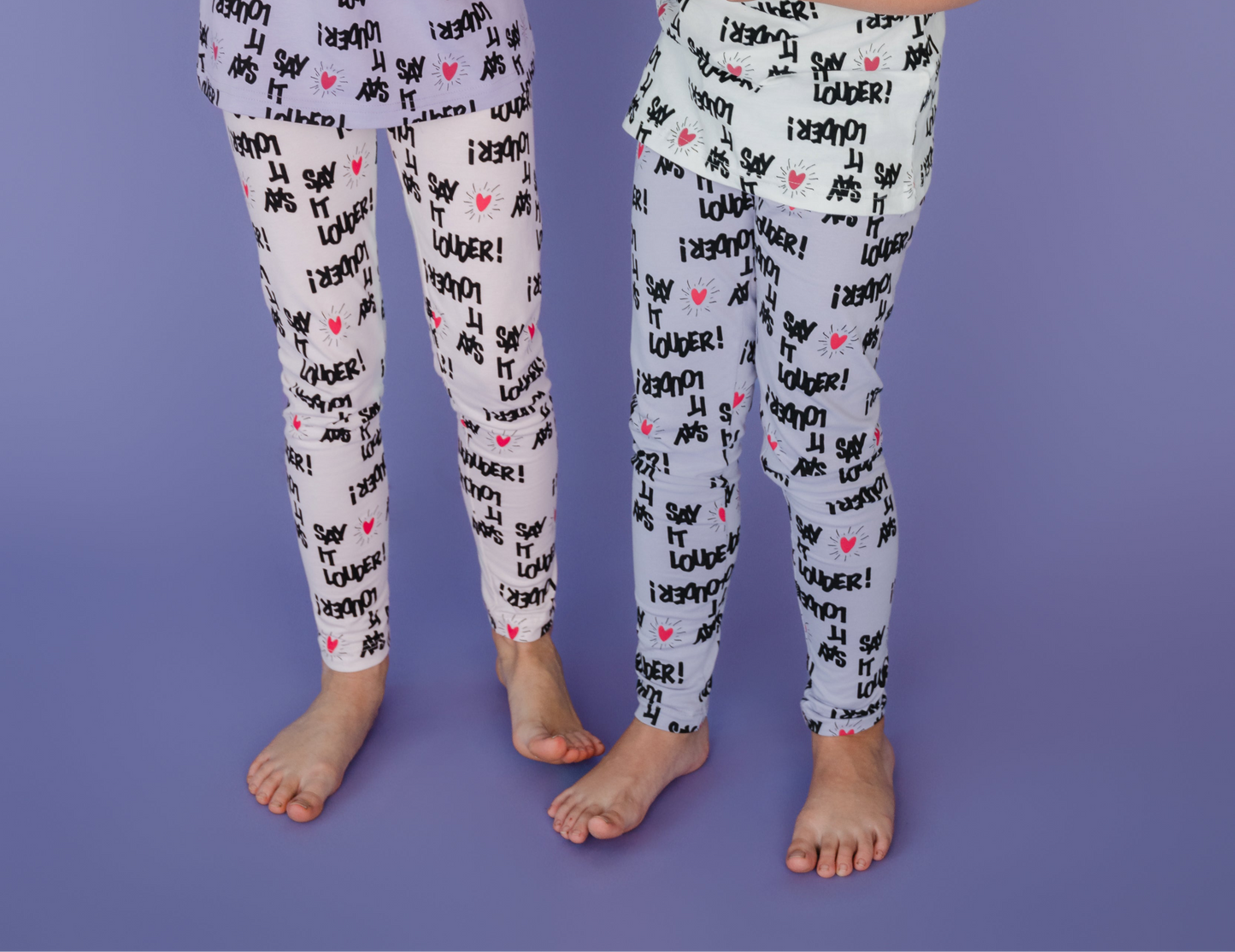 Lea Luxe Legging Pastel Lilac