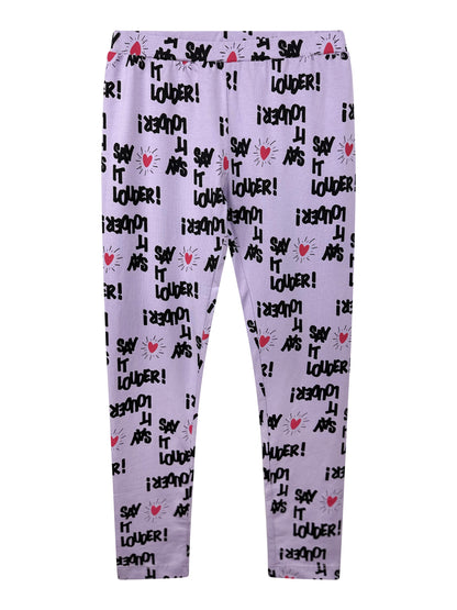 Lea Luxe Legging Pastel Lilac