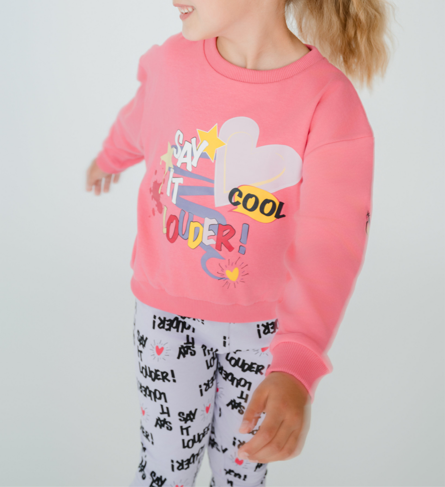 Luna Love- Sweater Hot Pink