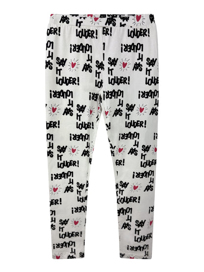Lea Luxe - Legging Natur Weiß