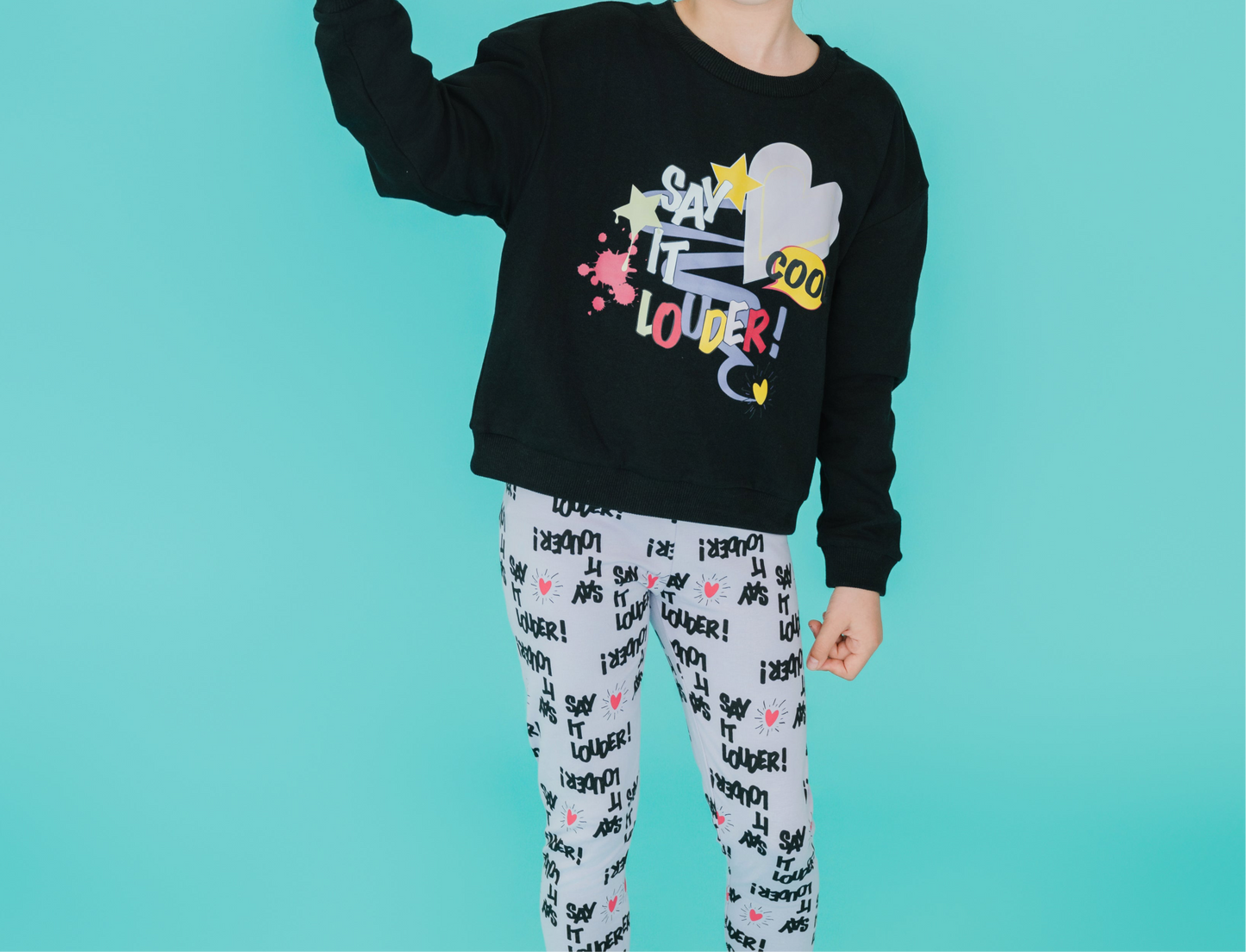 Luna Love- Sweater Schwarz