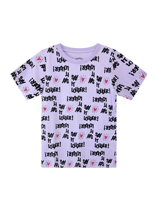 Ivy Icon - T-Shirt Pastel Lilac