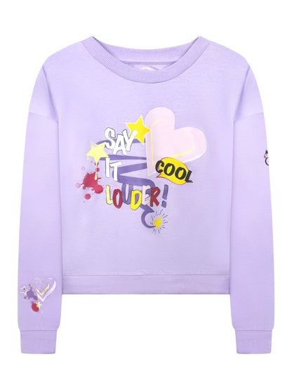Luna Love - Sweater Pastel Lilac