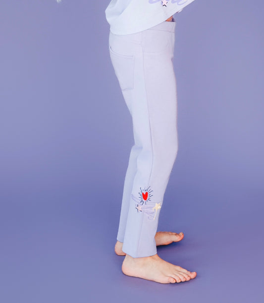 Zoe Zoom - Tregging Pastel Lilac